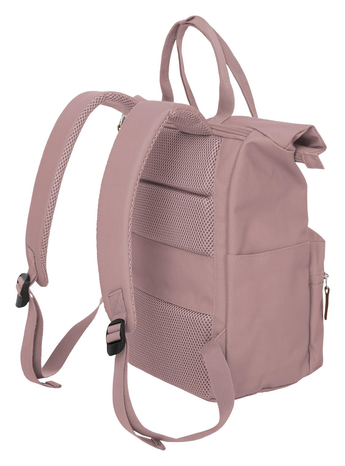 Roll-top batoh Travelite Basics Short Handle Roll-up Smoky rose