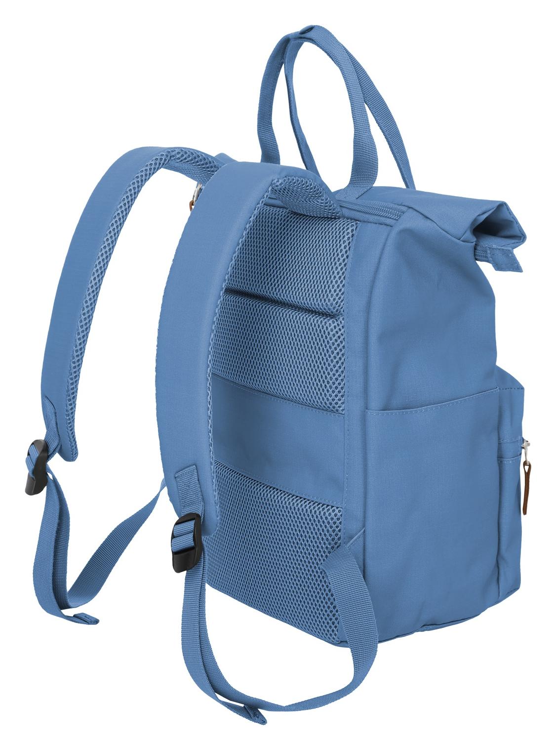 Roll-top batoh Travelite Basics Short Handle Roll-up Denim