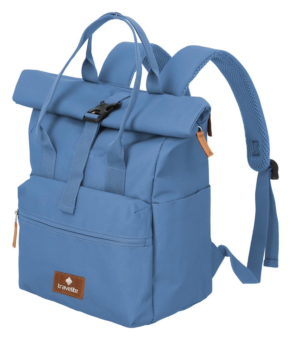 Travelite Basics Short Handle Roll-up Denim
