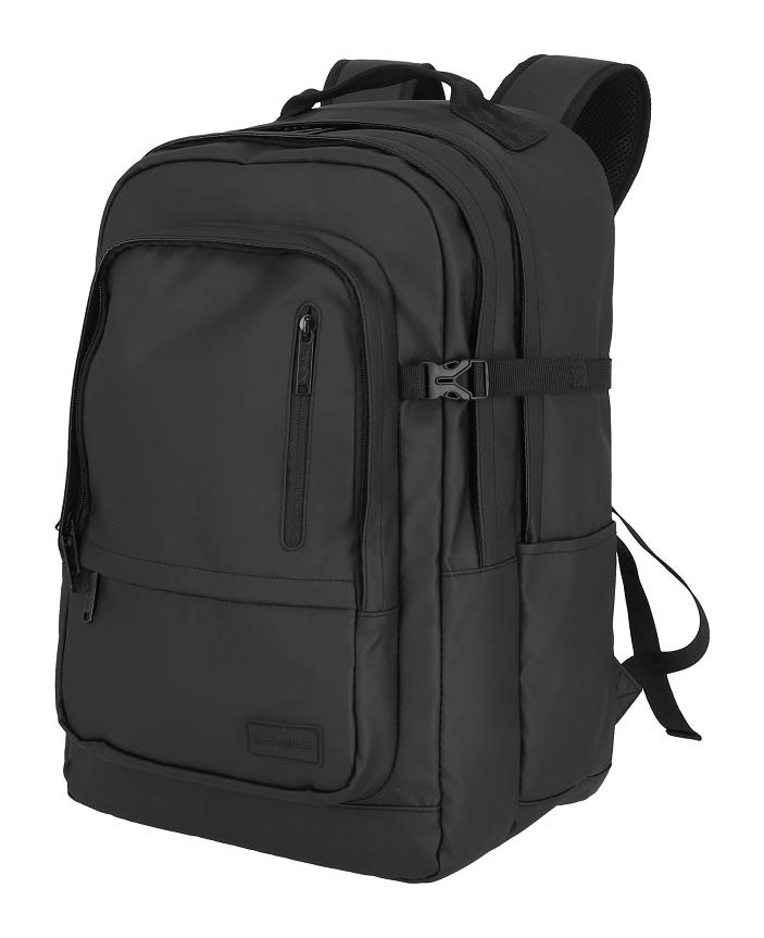 Batoh na notebook Travelite Basics Backpack Water-repellent Black