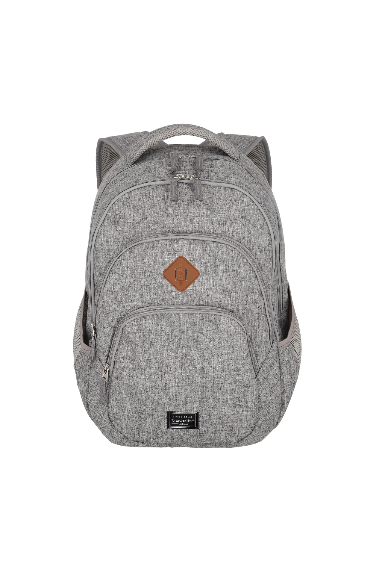 E-shop Travelite Basics Backpack Melange Light grey