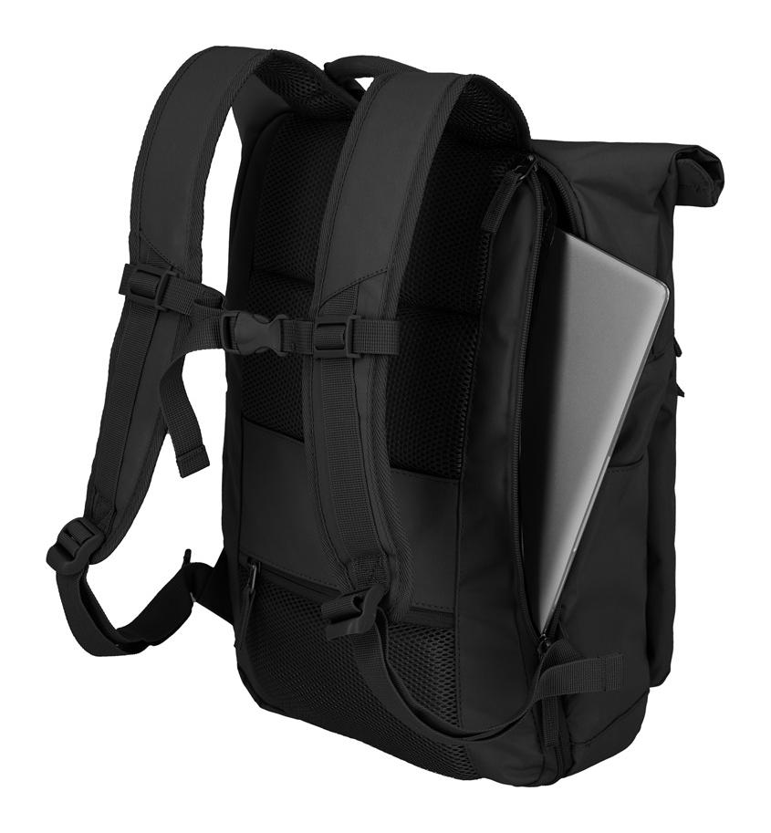 Travelite Basics Roll-up Backpack Black - Image 5