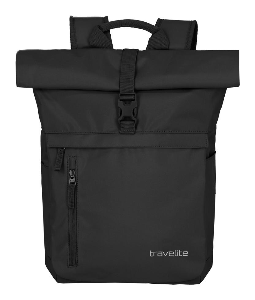 Travelite Basics Roll-up Backpack Black - Image 2