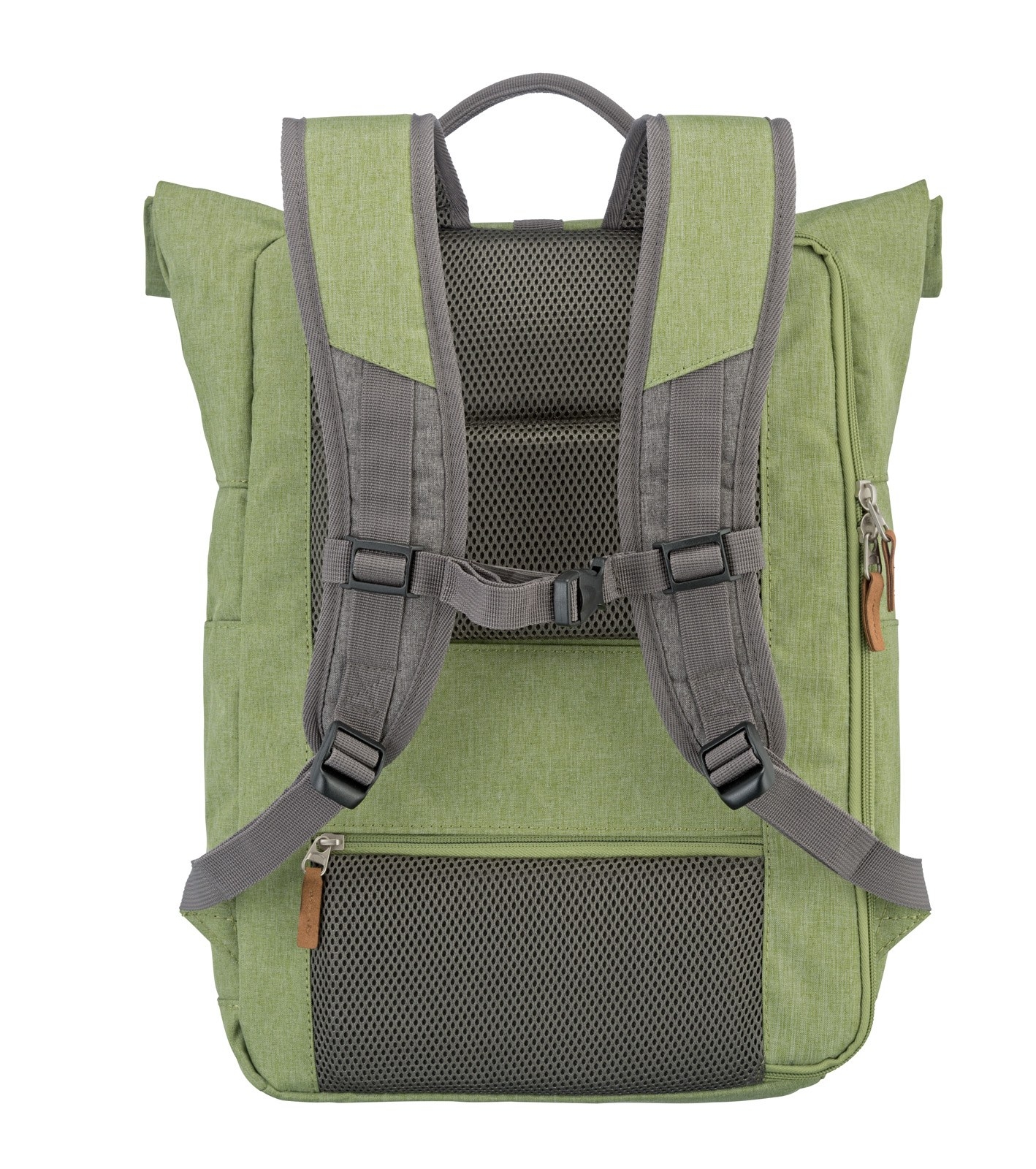 E-shop Travelite Basics Roll-up Backpack Green/Grey