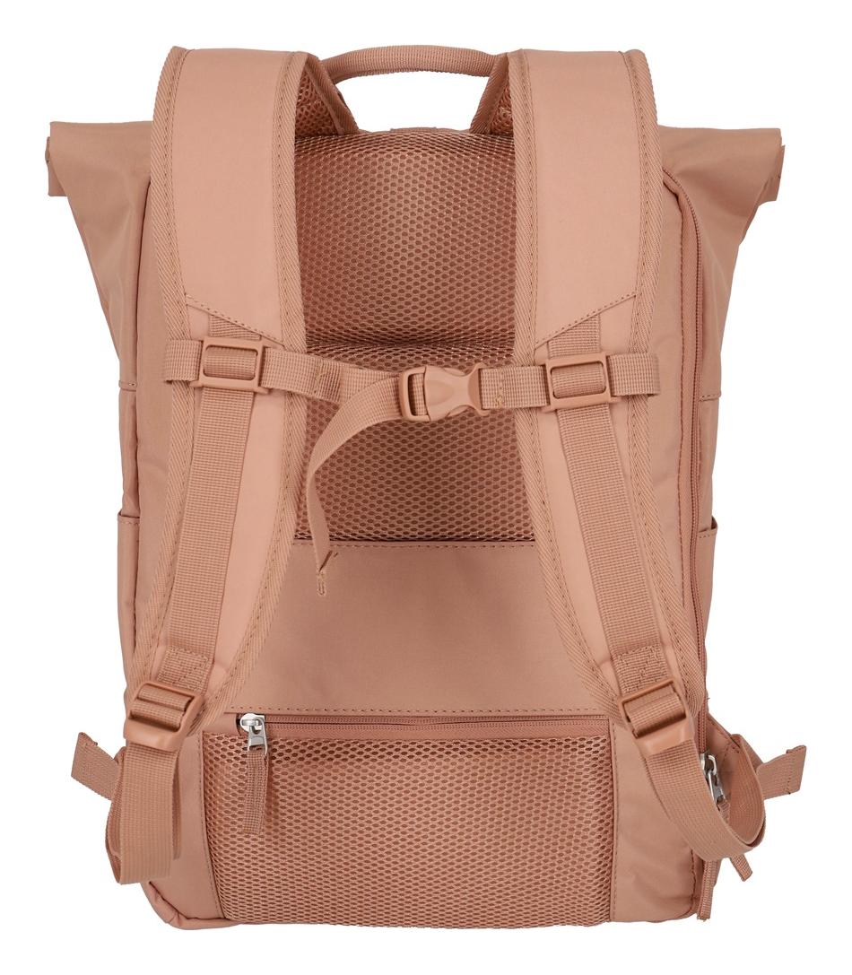 Dámský batoh na notebook Travelite Basics Rollup Backpack Rose - Obrázek 3