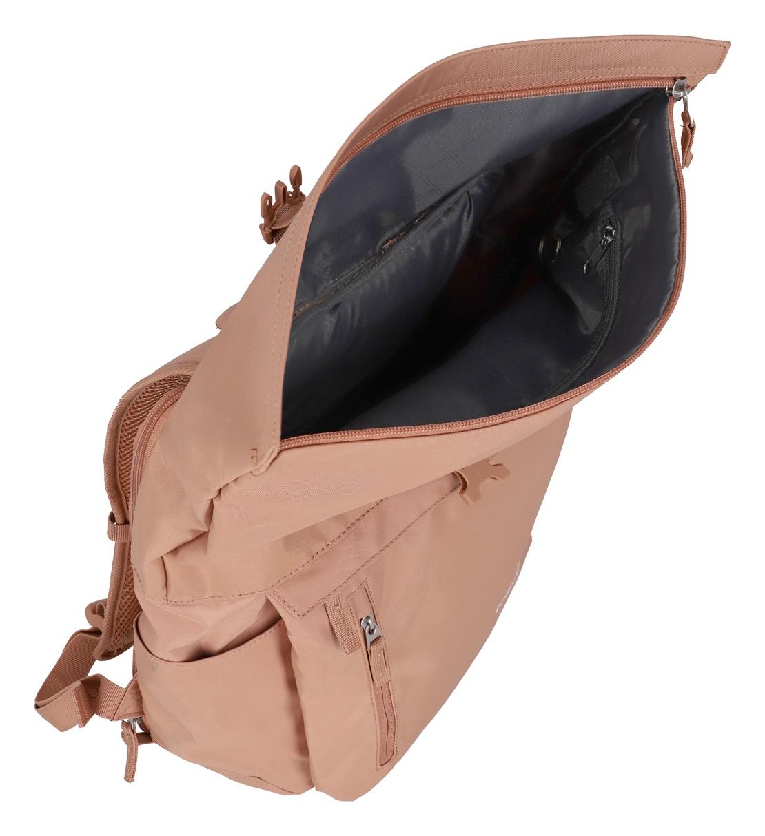 Dámský batoh na notebook Travelite Basics Rollup Backpack Rose - Obrázek 4