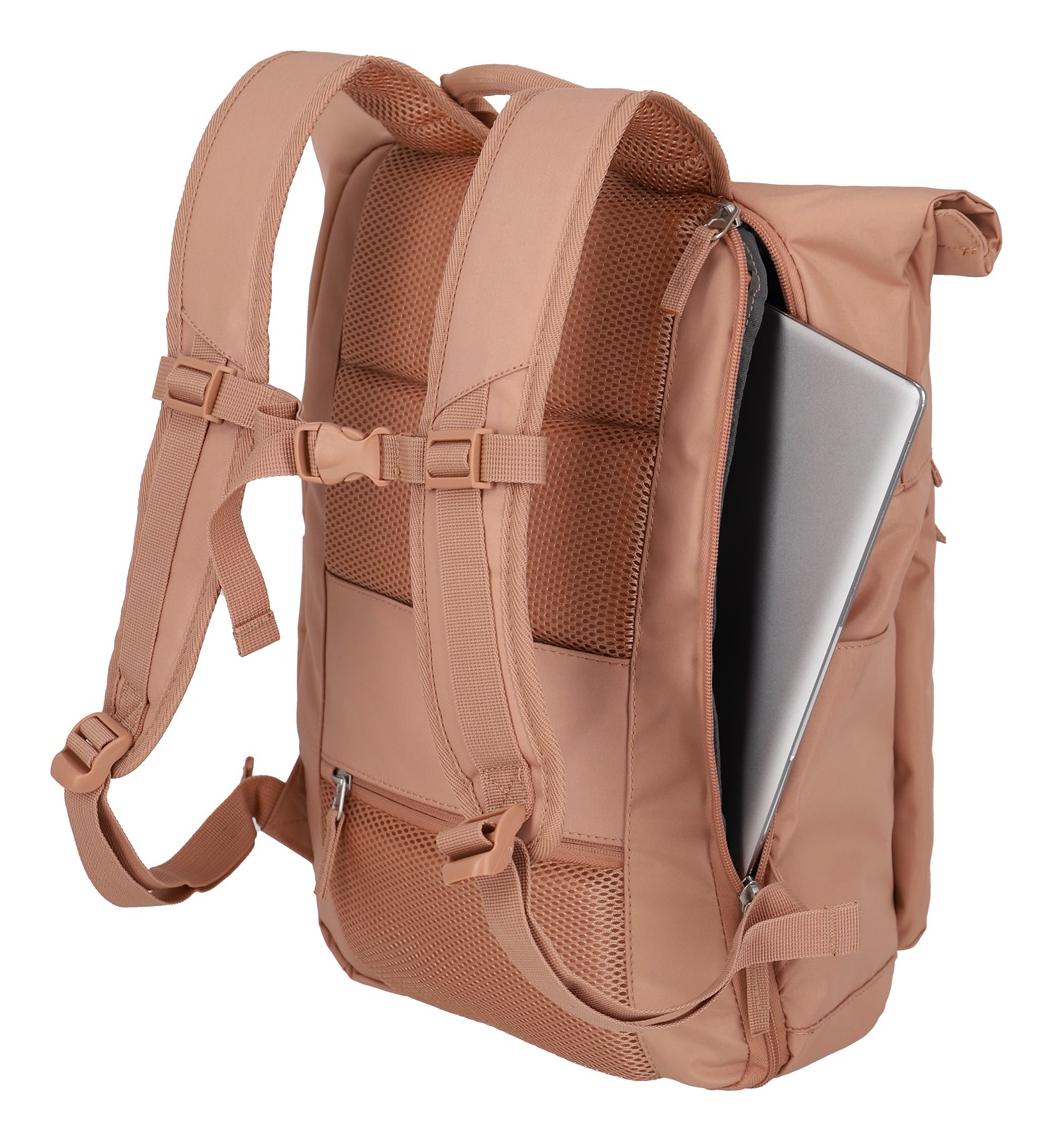 Dámský batoh na notebook Travelite Basics Rollup Backpack Rose - Obrázek 5