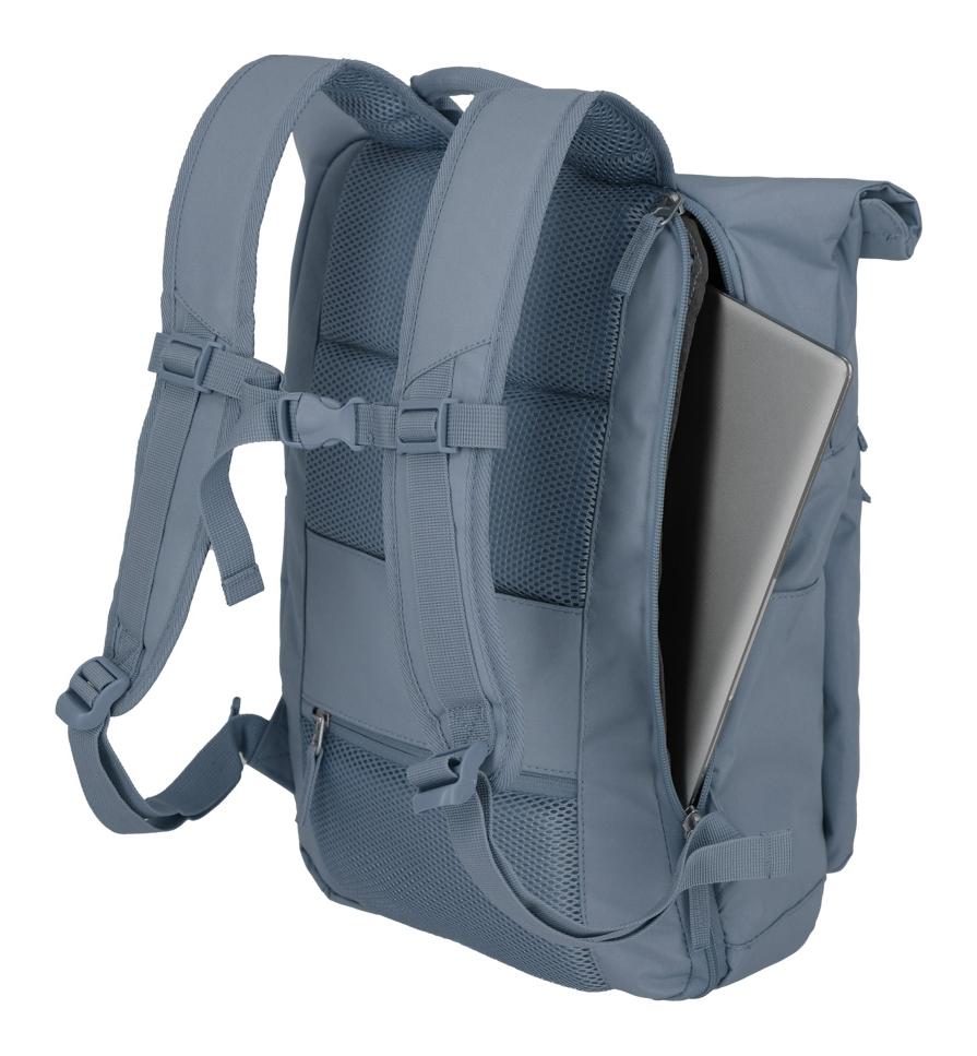 Travelite Basics Roll-up Backpack Smoke blue - Image 5