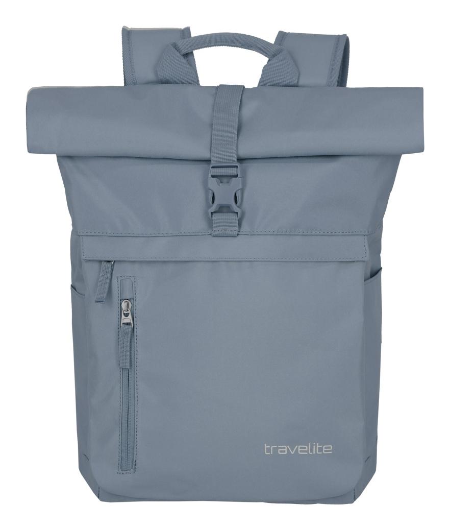 Travelite Basics Roll-up Backpack Smoke blue - Image 2