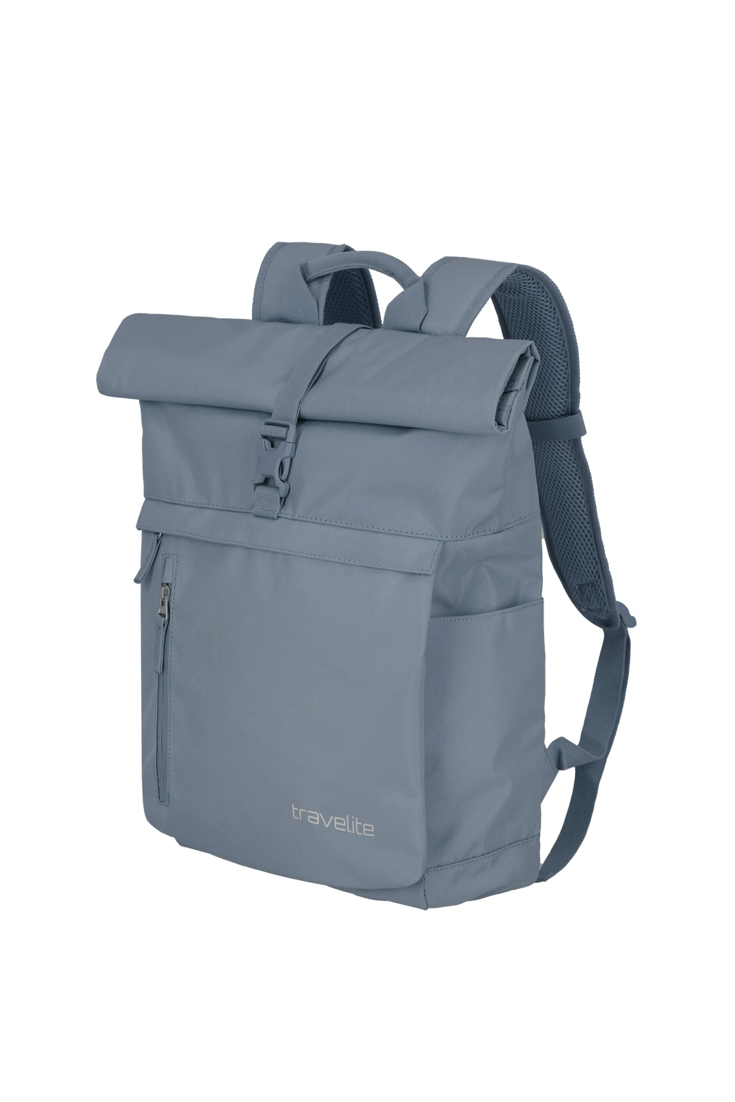 E-shop Travelite Basics Roll-up Backpack Smoke blue