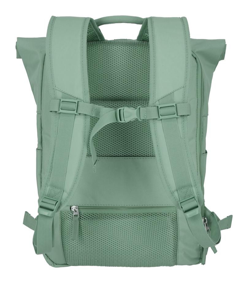 Travelite Basics Roll-up Backpack Light green - Image 3