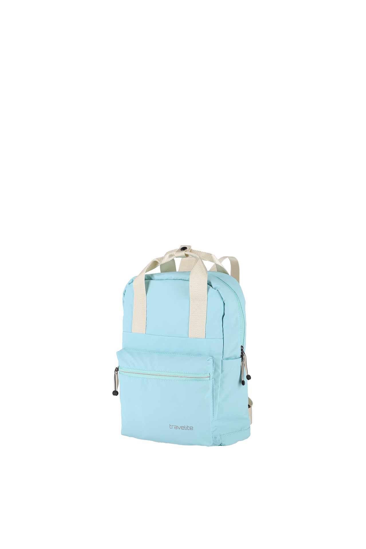 E-shop Travelite Basics Canvas Backpack Light blue