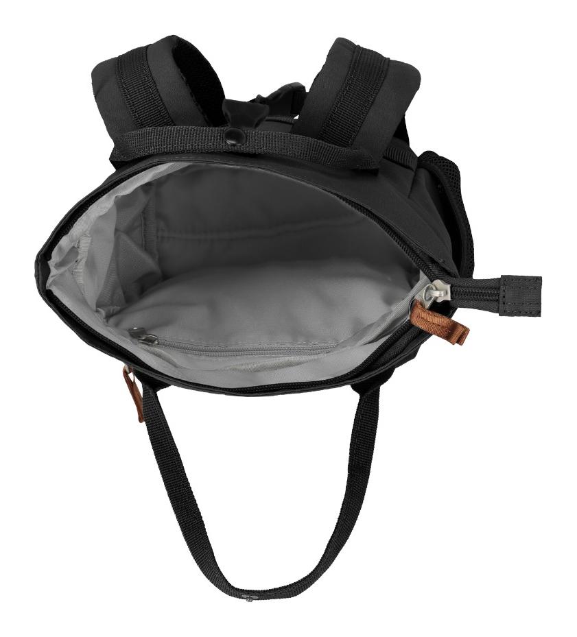 Městský batoh Travelite Basics Short Handle Mini Black