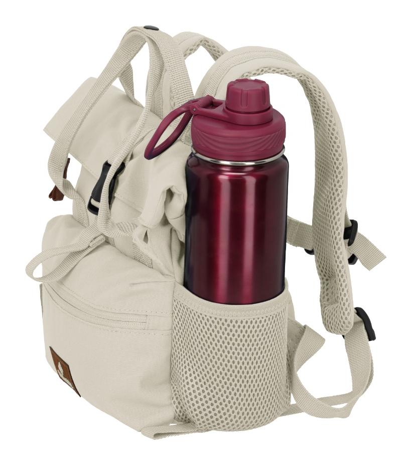 Městský batoh Travelite Basics Short Handle Mini Off-White