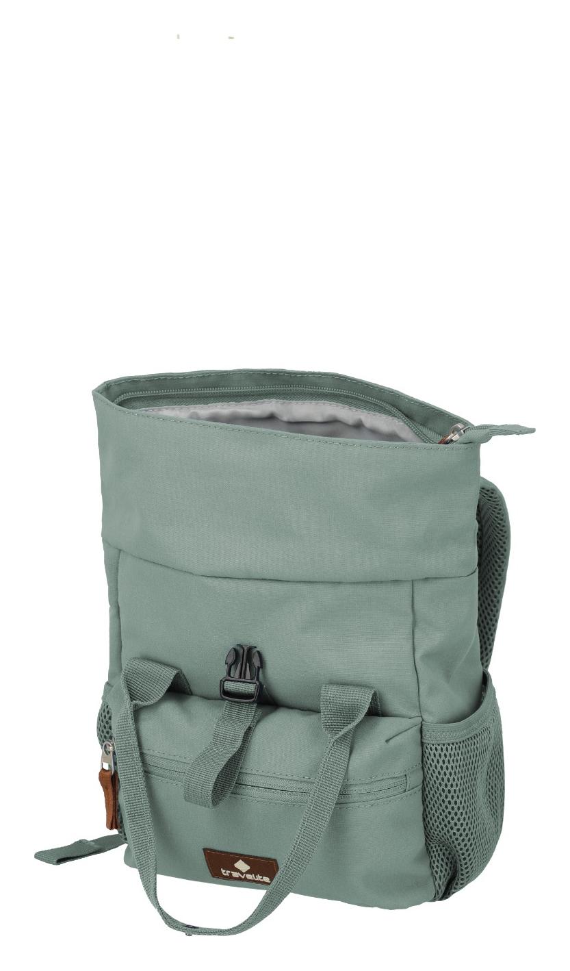 Městský batoh Travelite Basics Short Handle Mini Mint