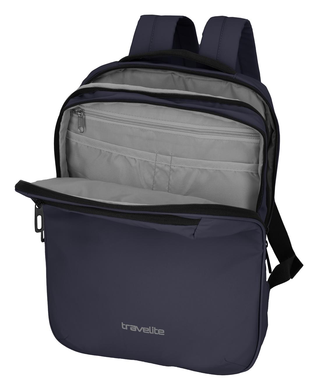 Travelite Basics Everyday Backpack Navy - Image 5