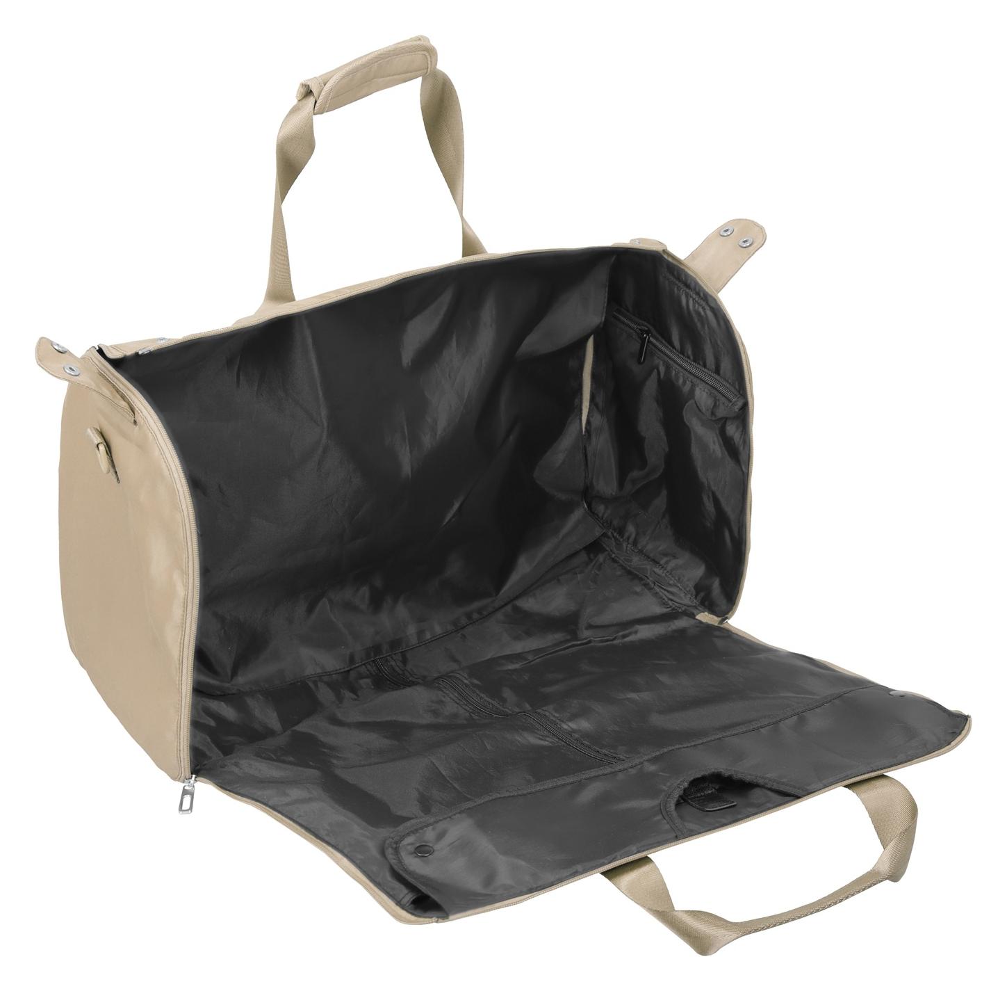 Obal na oblek Travelite Basics Garmentbag/travelbag Sand