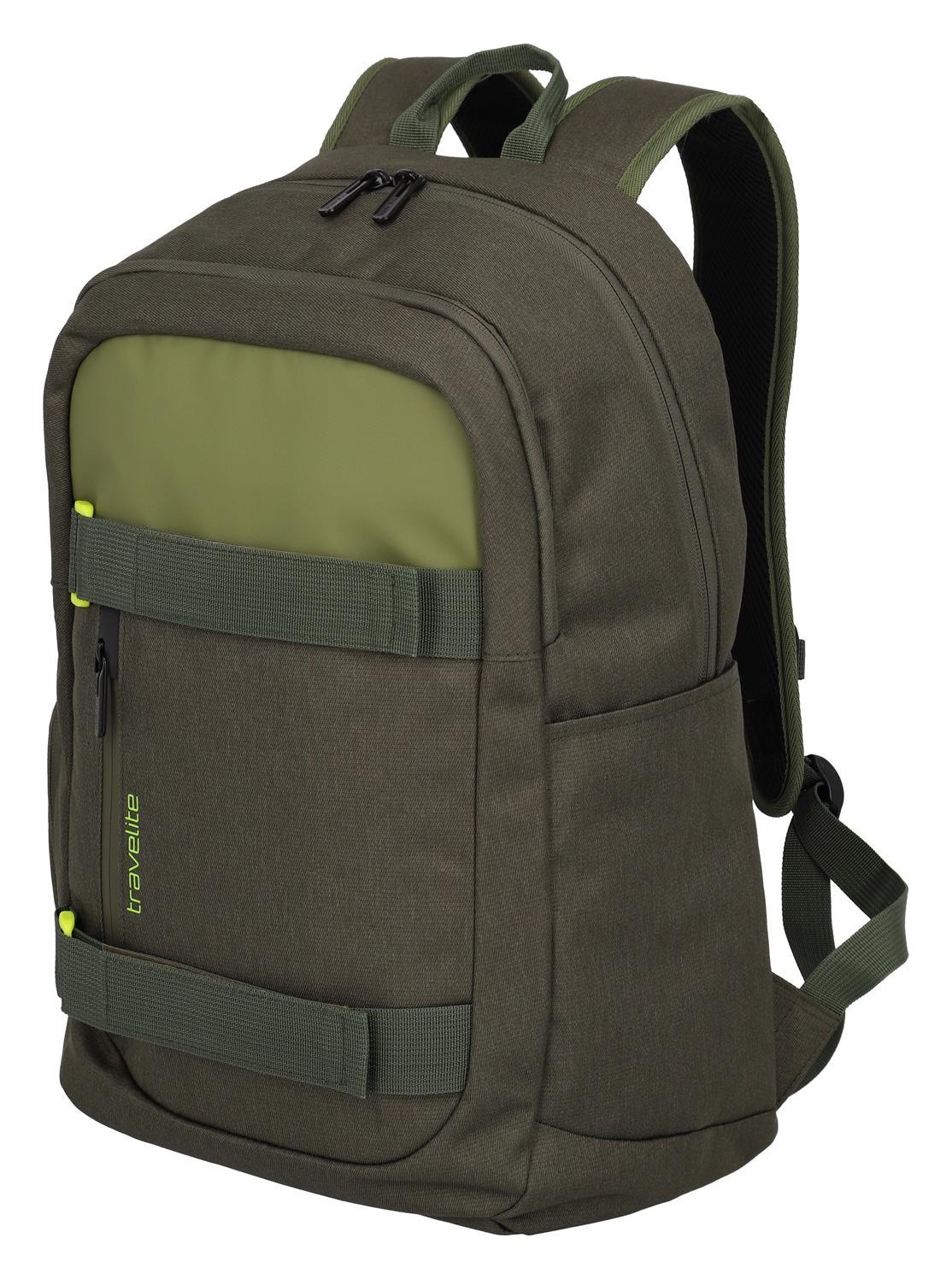 Travelite Pathway Backpack Strap Olive - Image 2