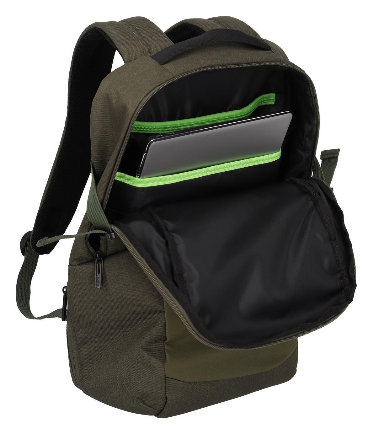 Batoh na notebook Travelite Pathway Backpack Allround Olive