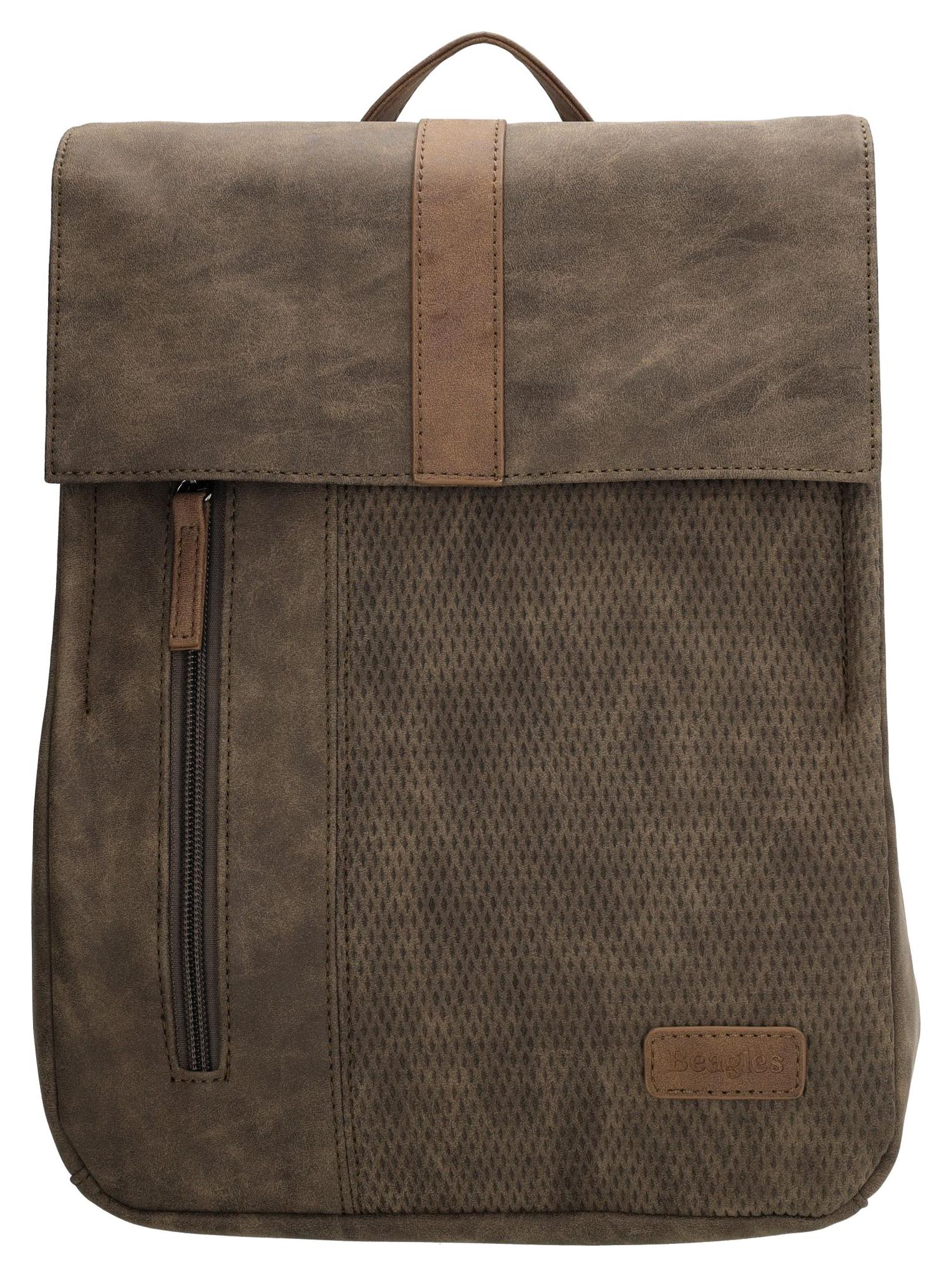 Dámský batoh Beagles Brunete 18087 Dark taupe