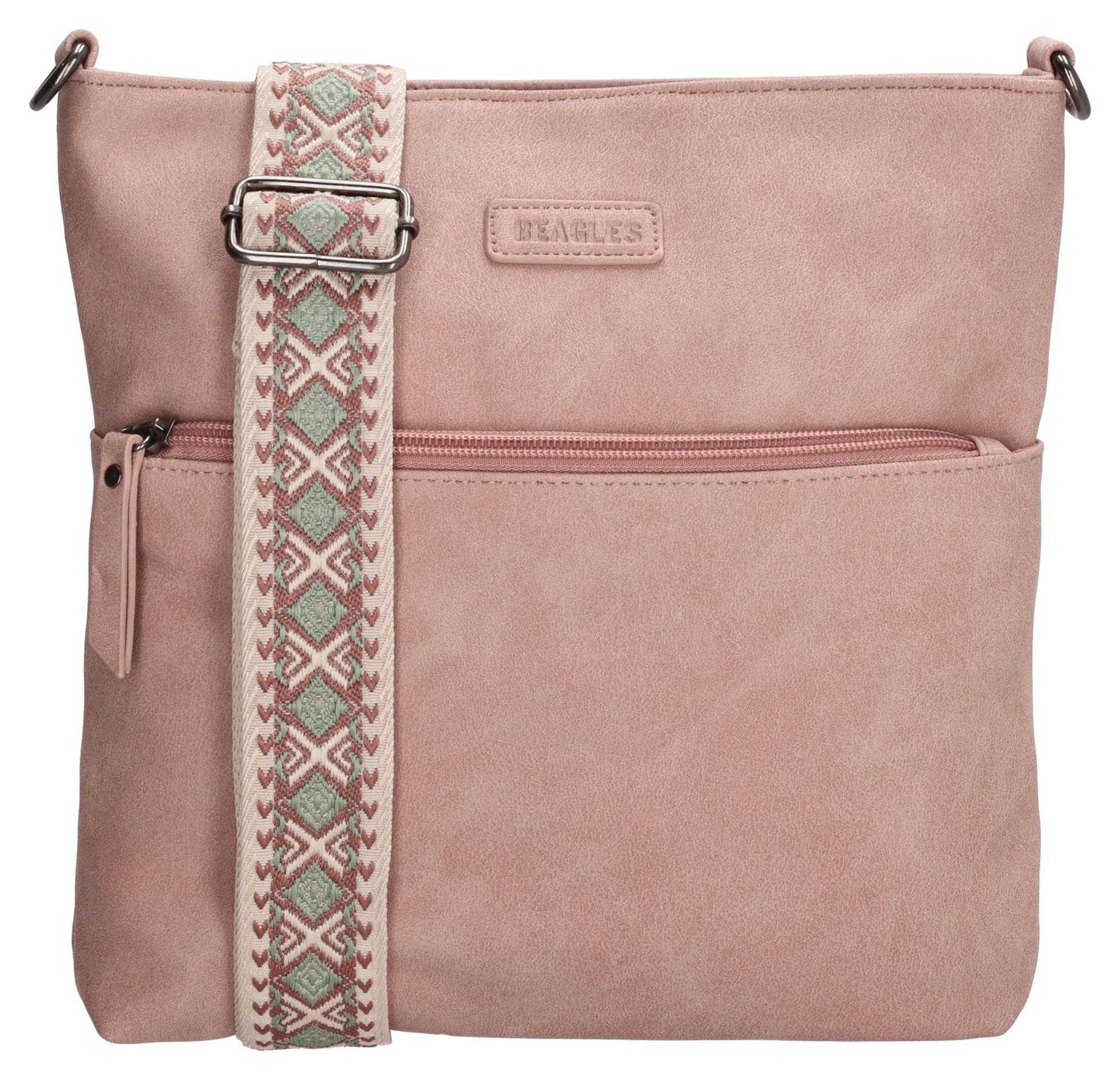 Dámská kabelka Beagles Malaga 20595 Pink