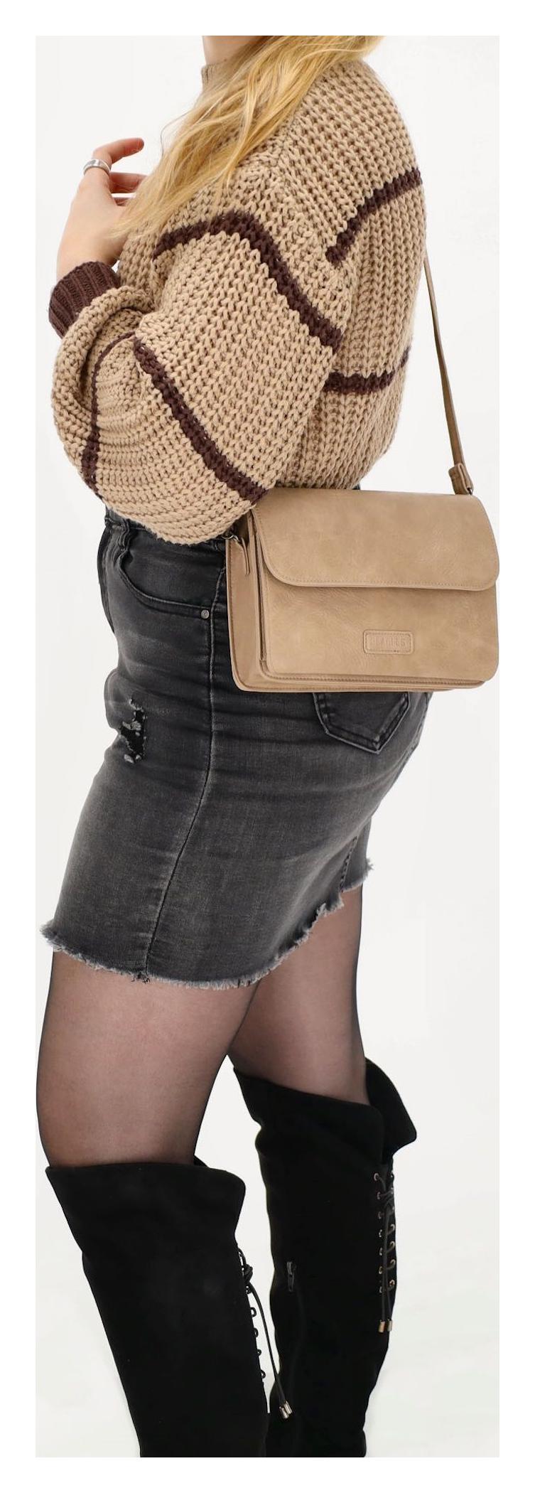 Dámská kabelka Beagles Murcia 21770 Taupe