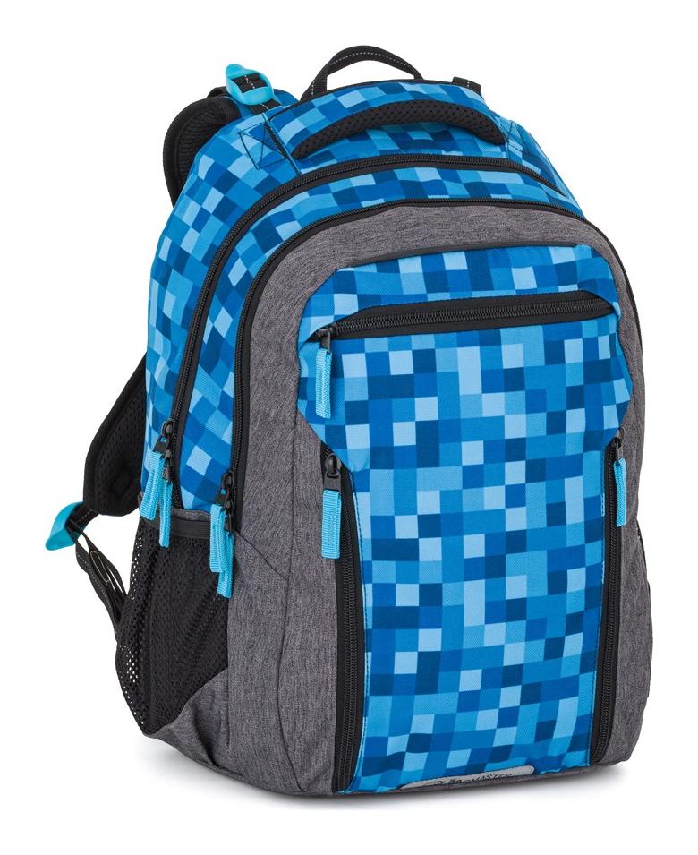 Školní batoh Bagmaster PORTO 26 B Cubes