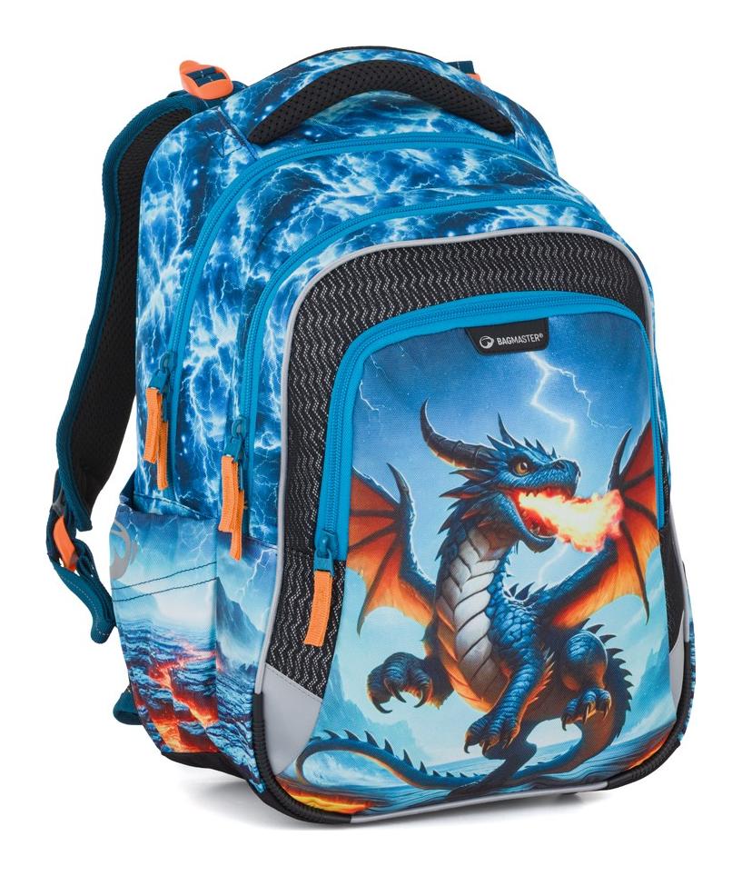 Školní batoh Bagmaster LUMI 26 D Dragon