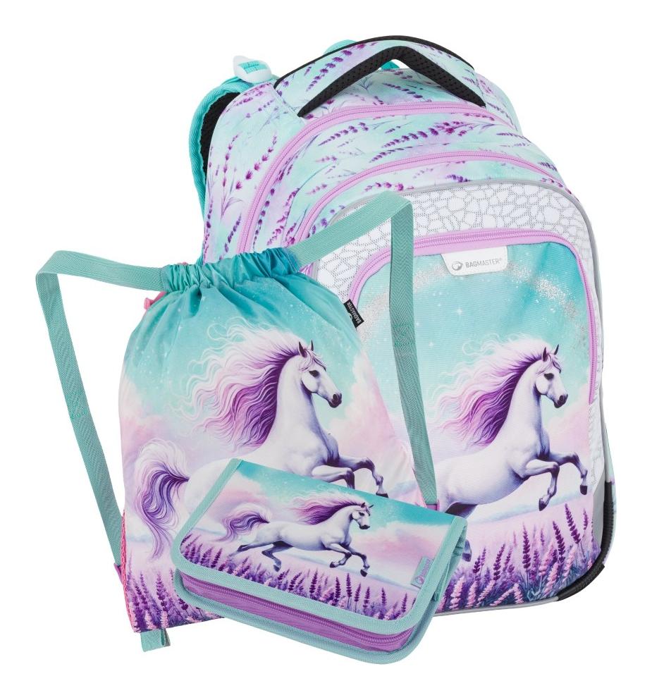 Školní set Bagmaster LUMI 26 B Set S Horse