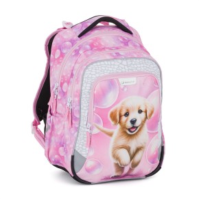Školní set Bagmaster LUMI 26 A Set L Puppy dog