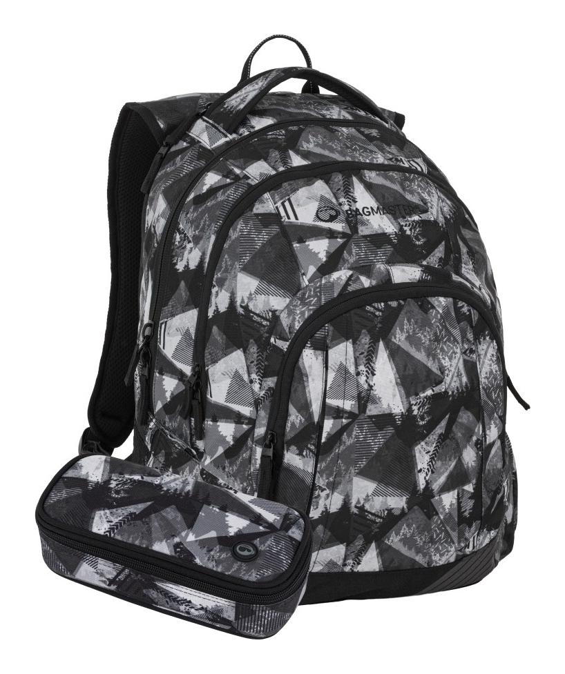 Školní set Bagmaster LINCOLN 26 A Set Black-White