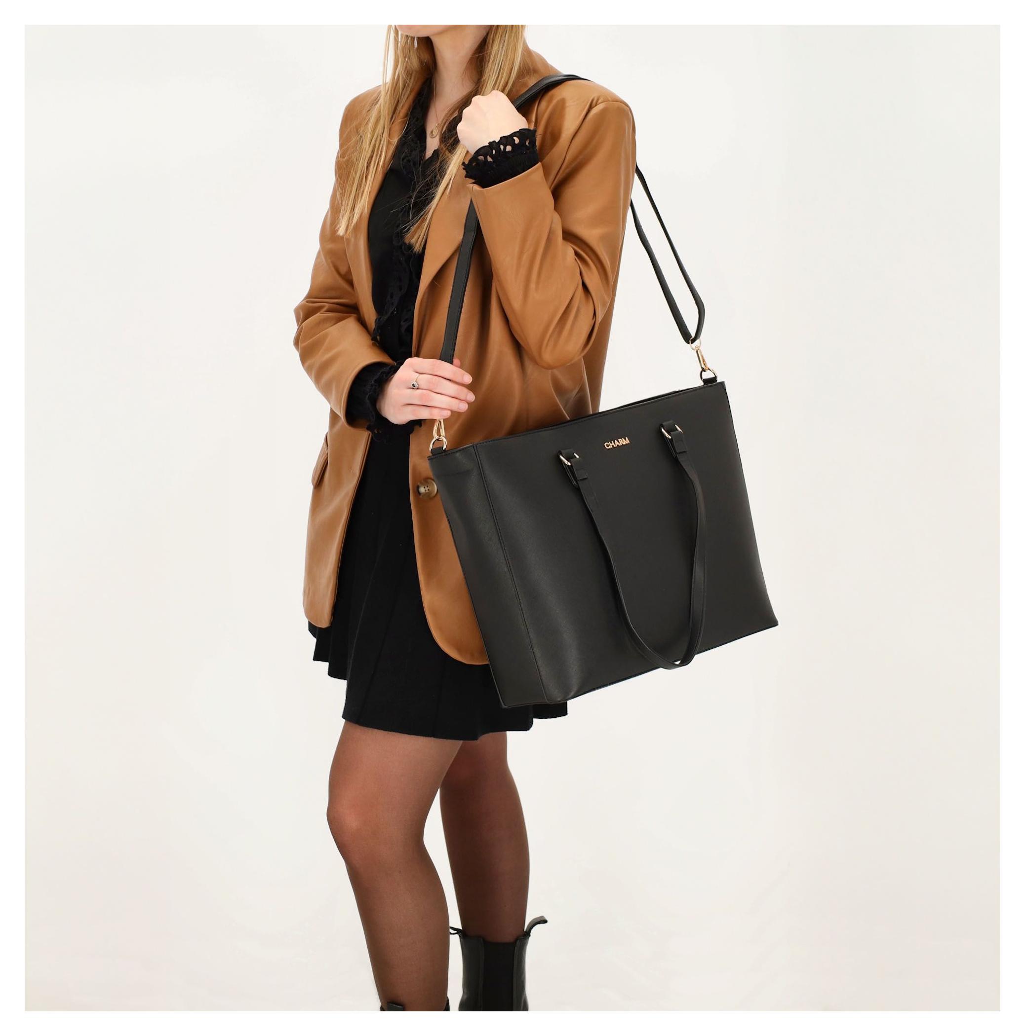 Dámská kabelka Charm London Birmingham 19228 Black