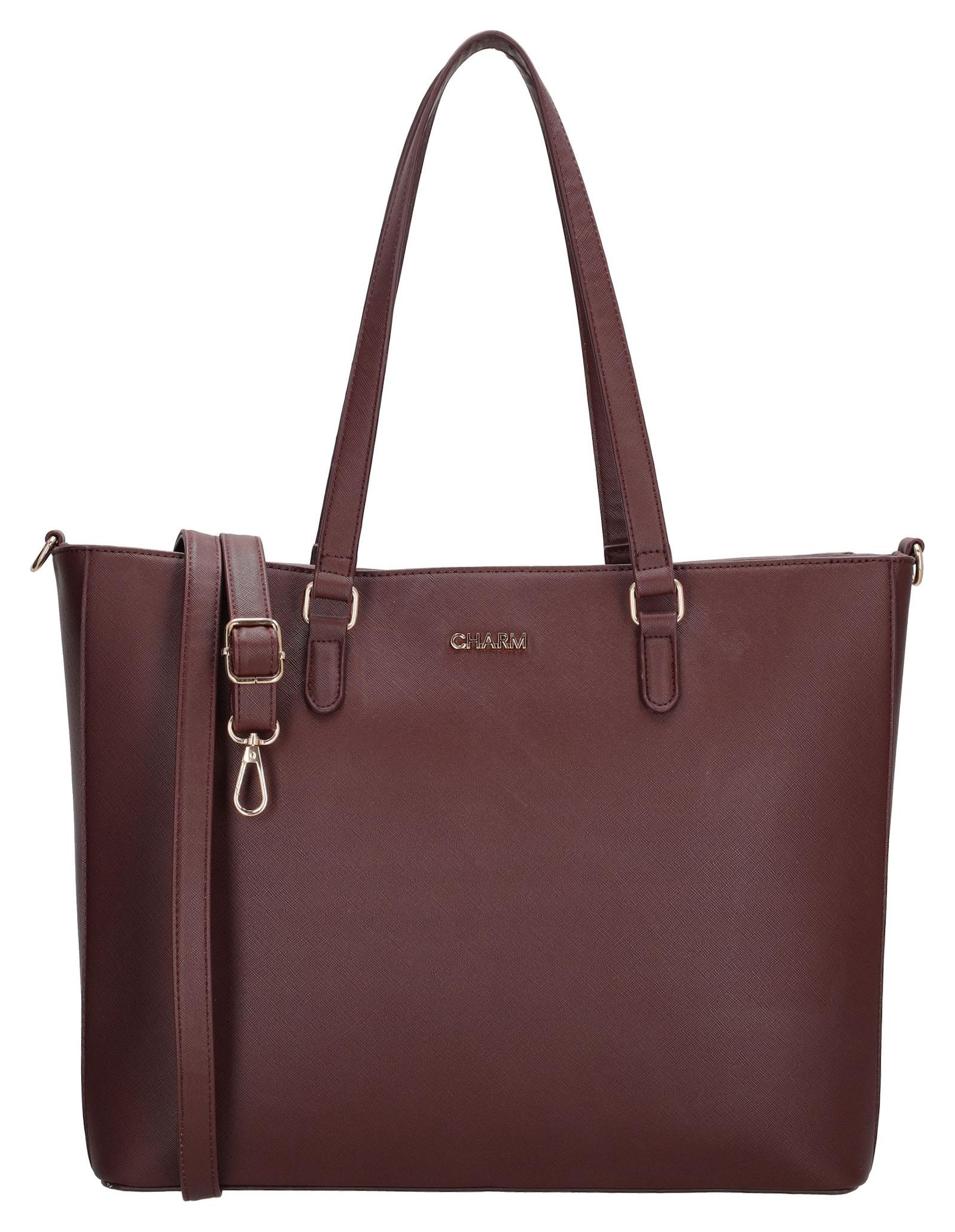 Dámská taška Charm London Birmingham 19228 Bordeaux red