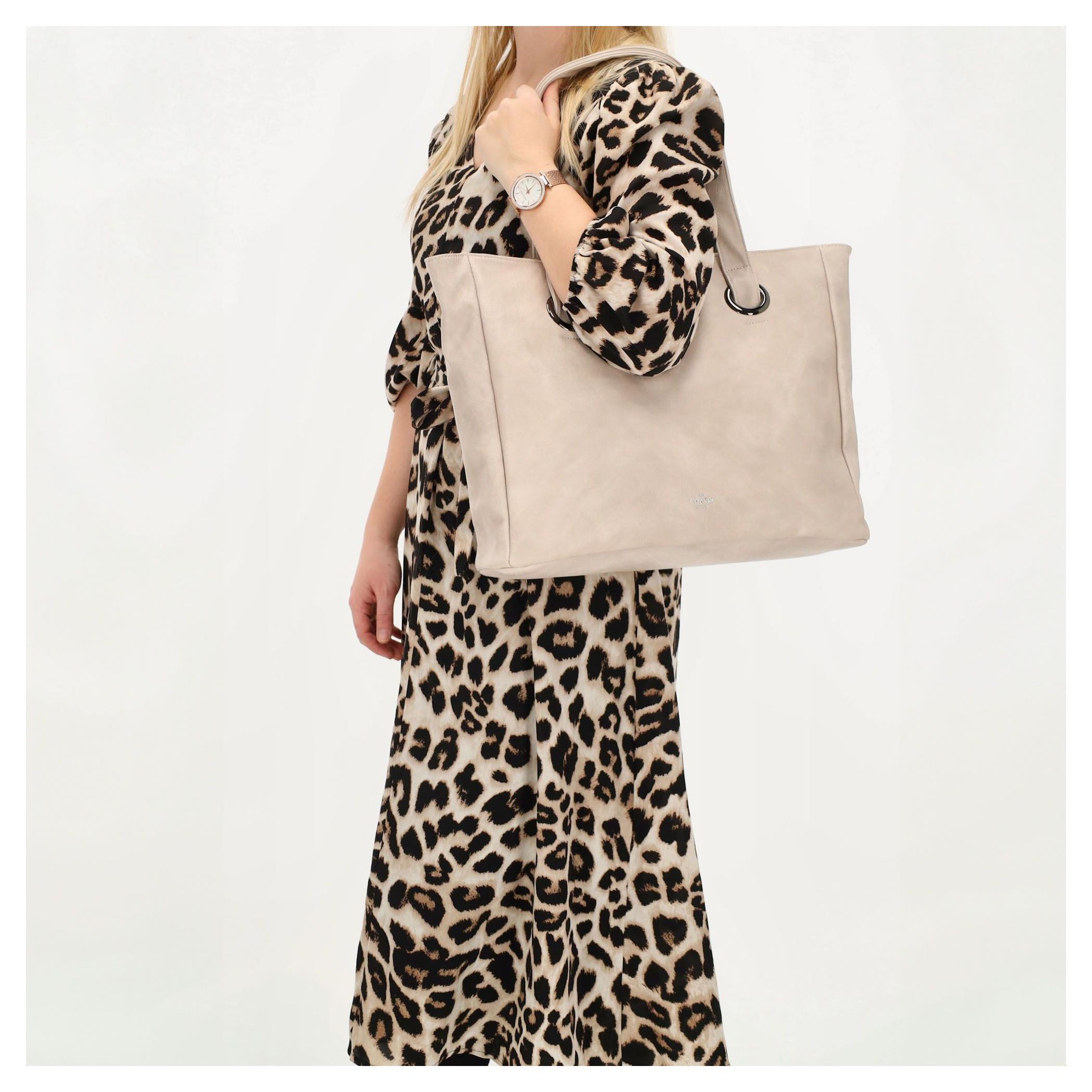 Taška na notebook Charm London Liberty 21038 Light Taupe