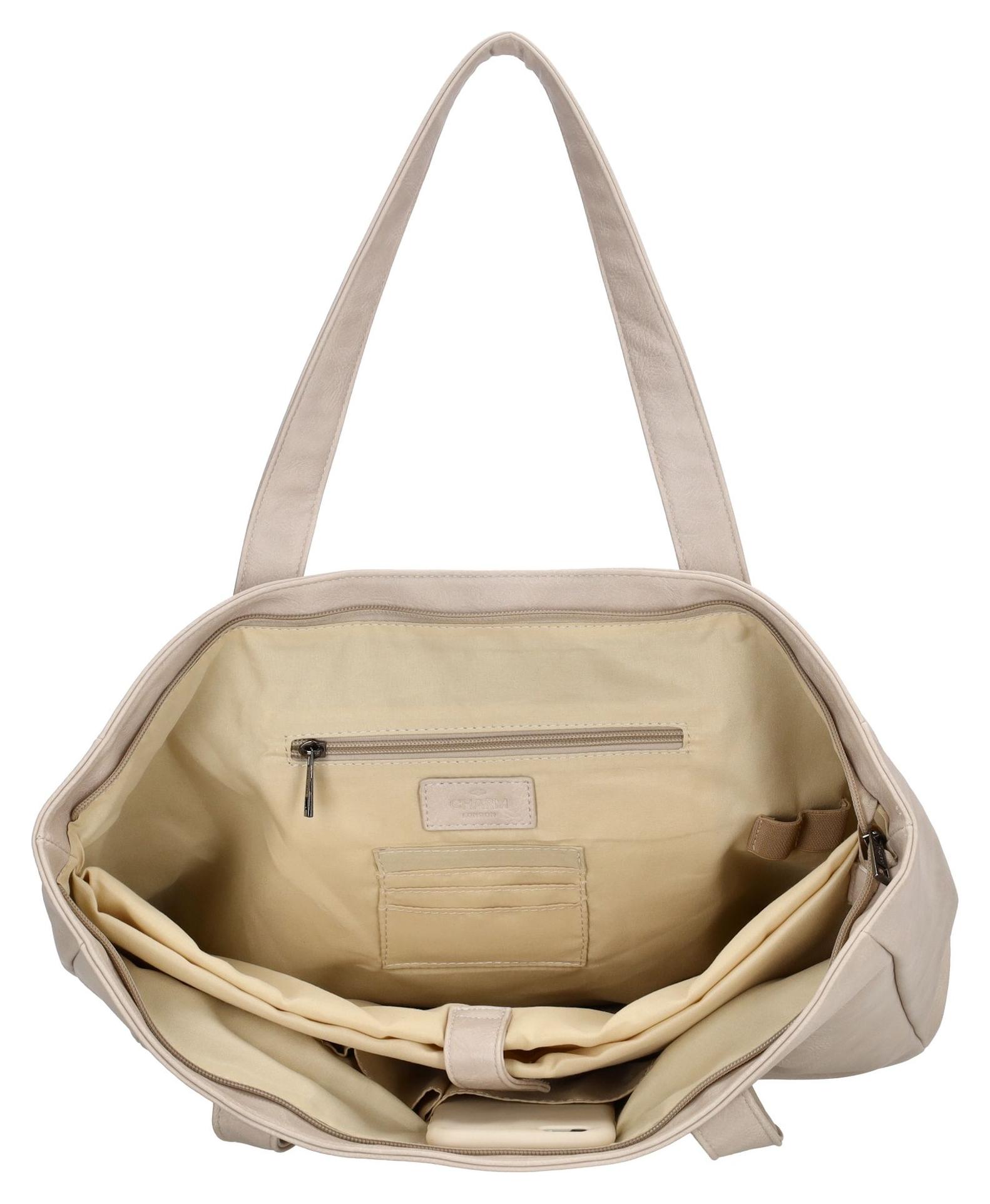 Taška na notebook Charm London Liberty 21038 Light Taupe (obrázek 6)