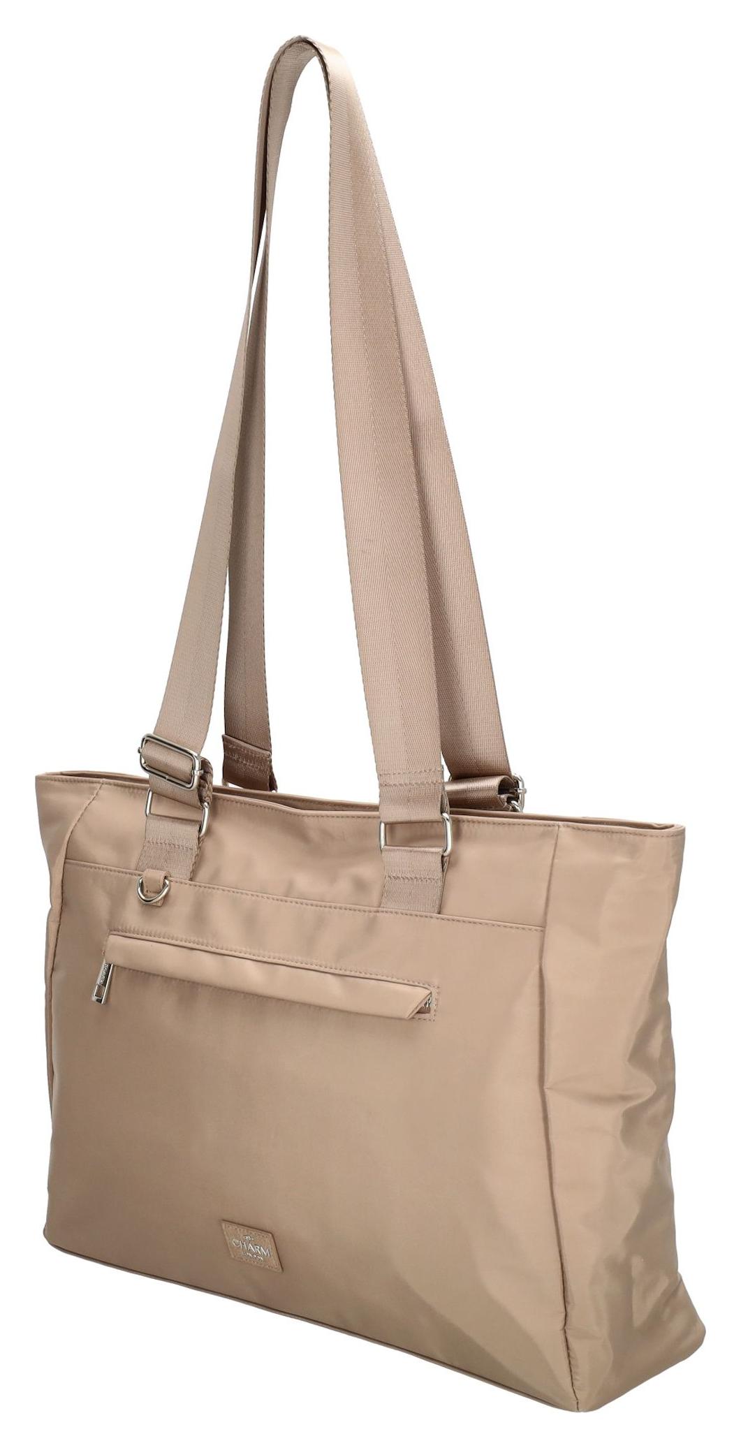 Dámská taška Charm London Odeon 22168 Light taupe - Obrázek 5