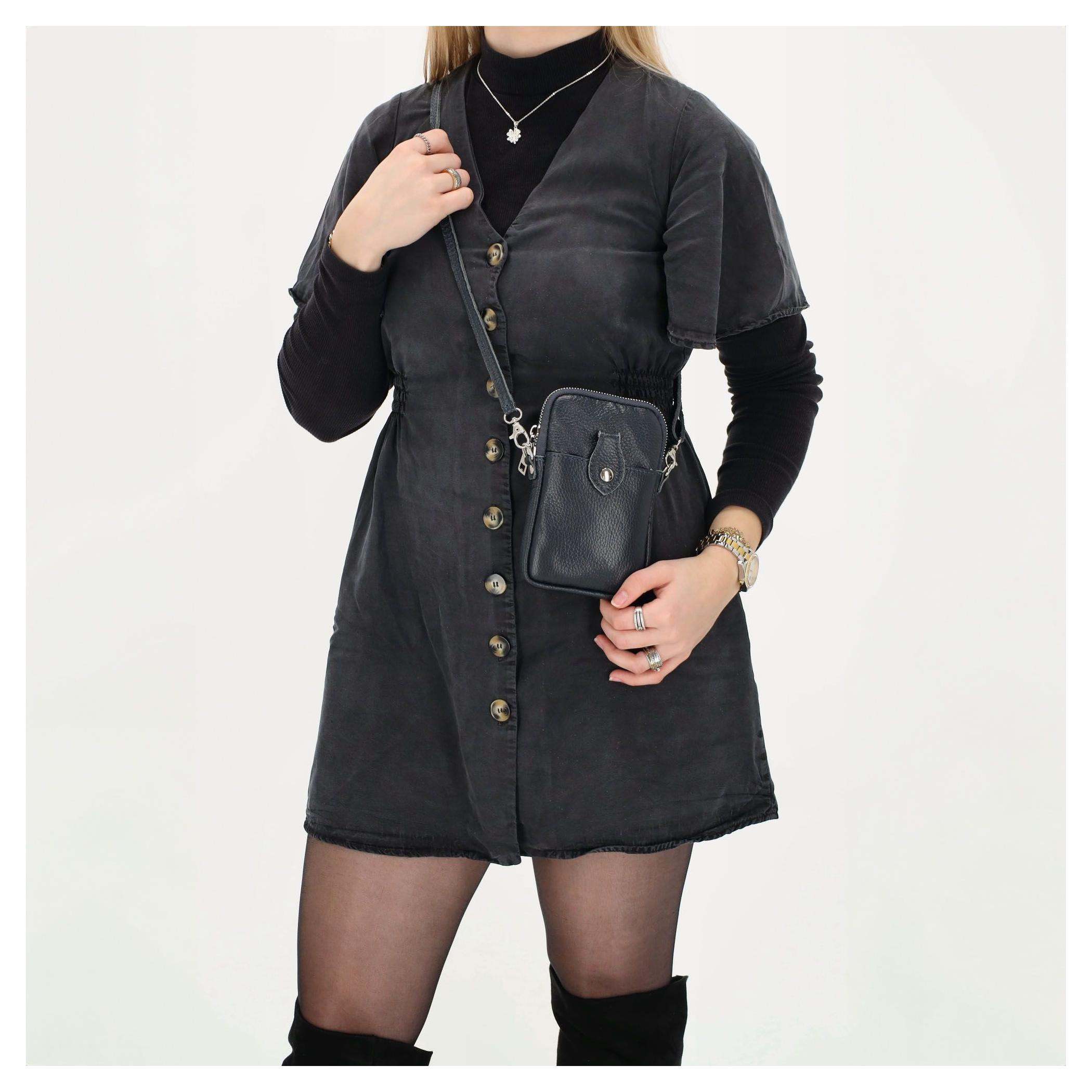 Kabelka na mobil Charm London Elisa L617 Navy blue