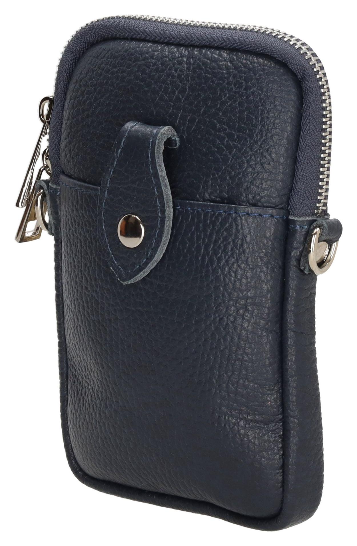 Kabelka na mobil Charm London Elisa L617 Navy blue (obrázek 5)