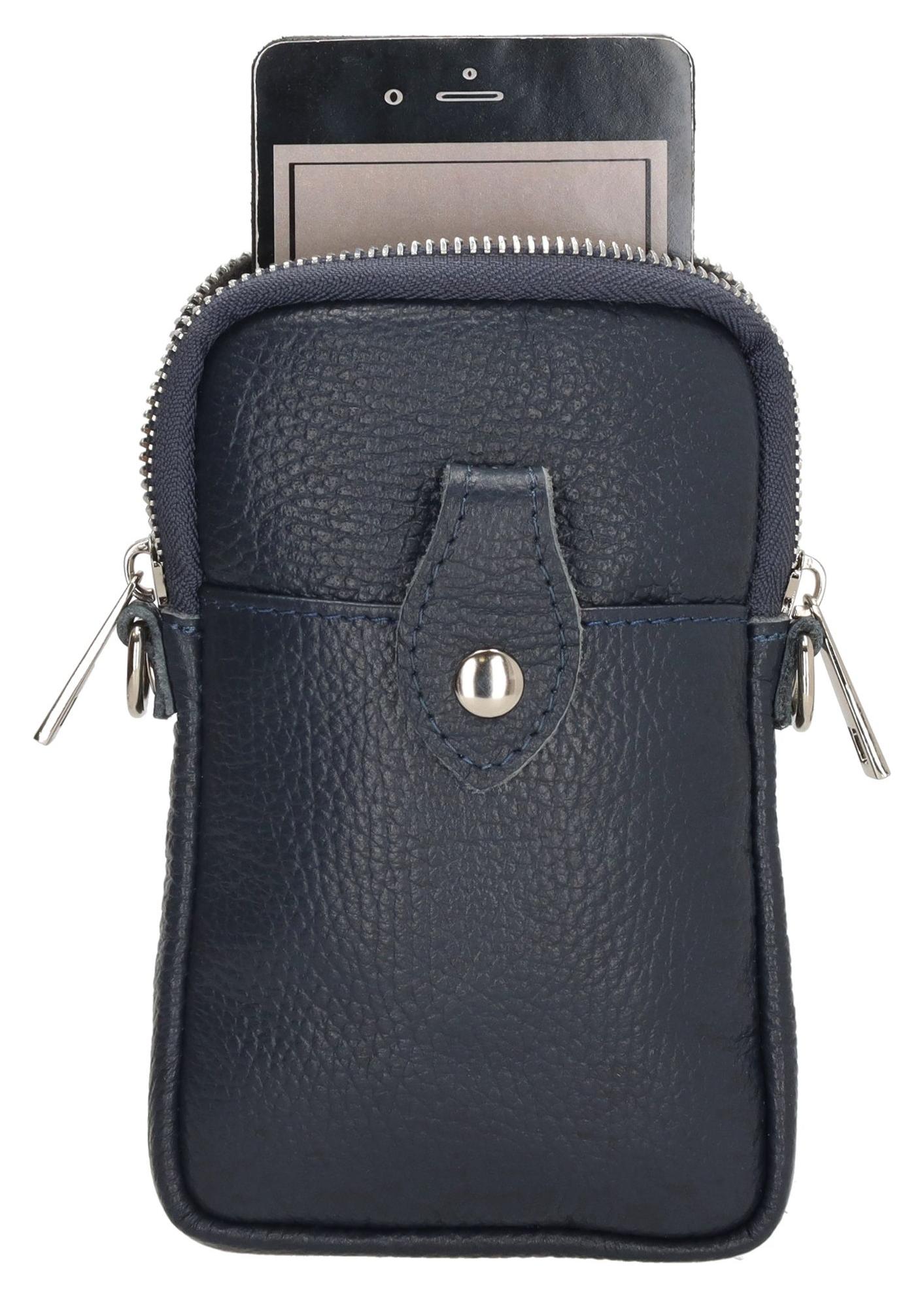 Kabelka na mobil Charm London Elisa L617 Navy blue (obrázek 6)