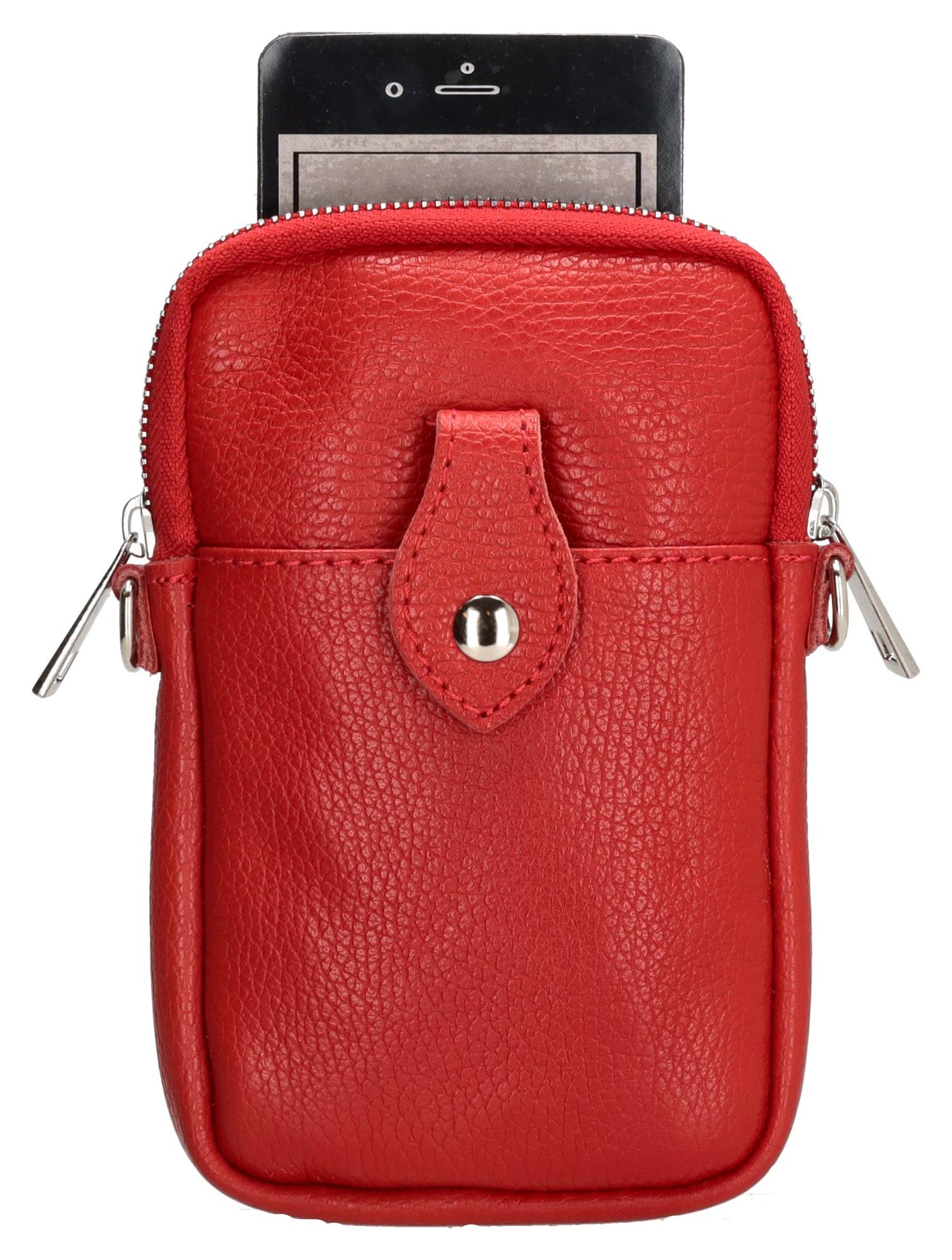 Kabelka na mobil Charm London Elisa L617 Red (obrázek 4)