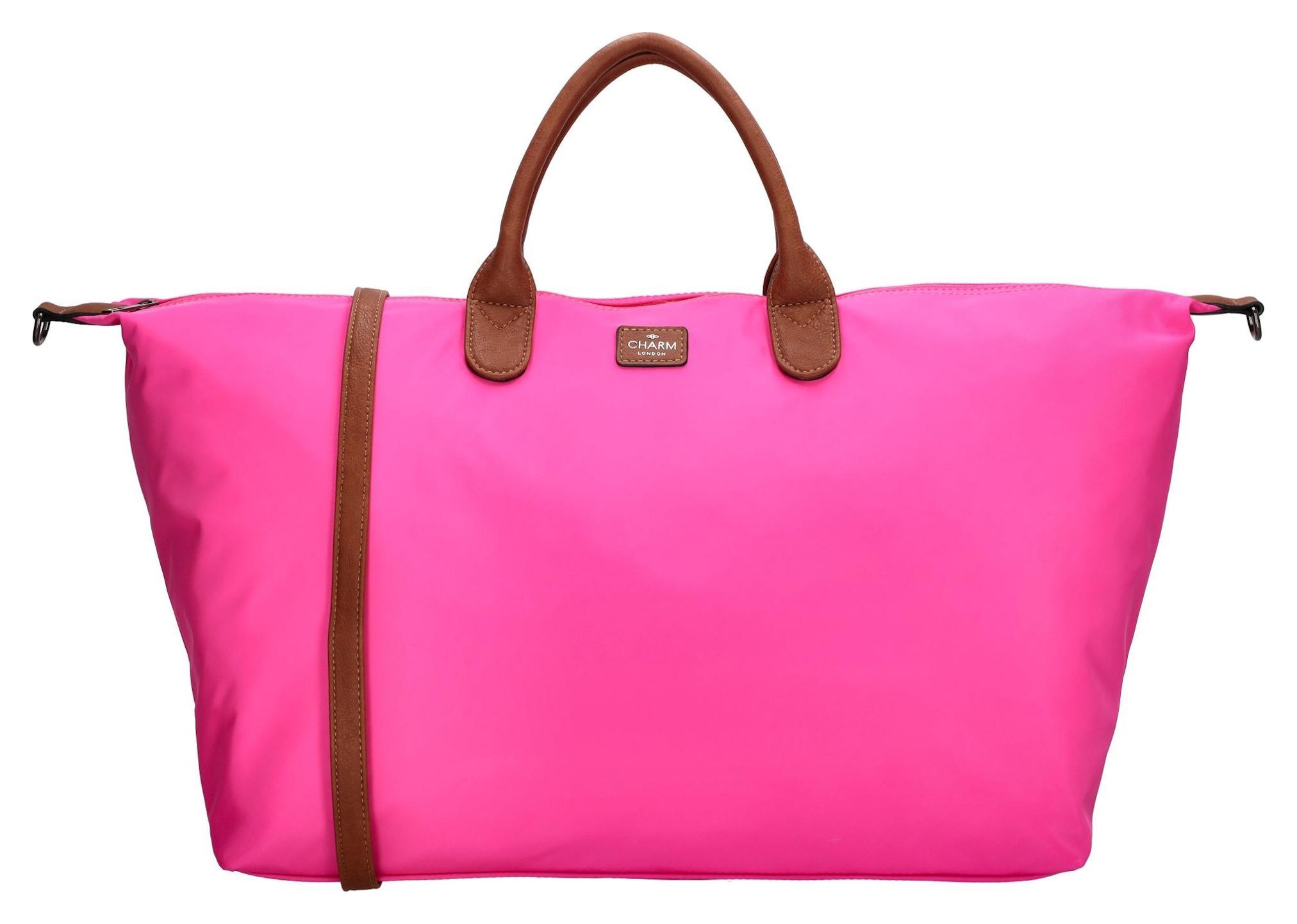 Cestovní taška Charm London Buckingham W00324 Fuchsia