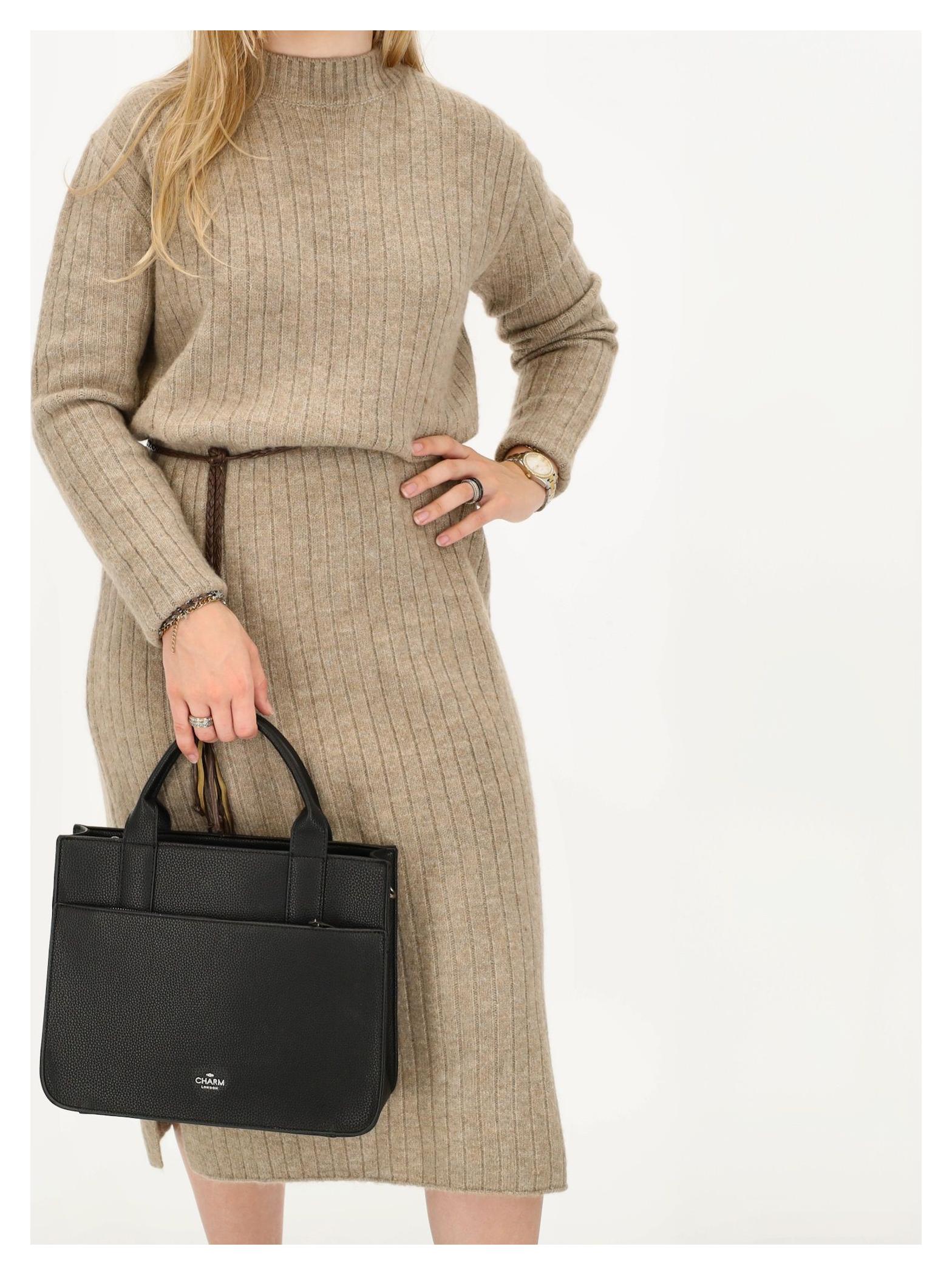 Dámská kabelka Charm London Princeton W00382 Black - Obrázek 4