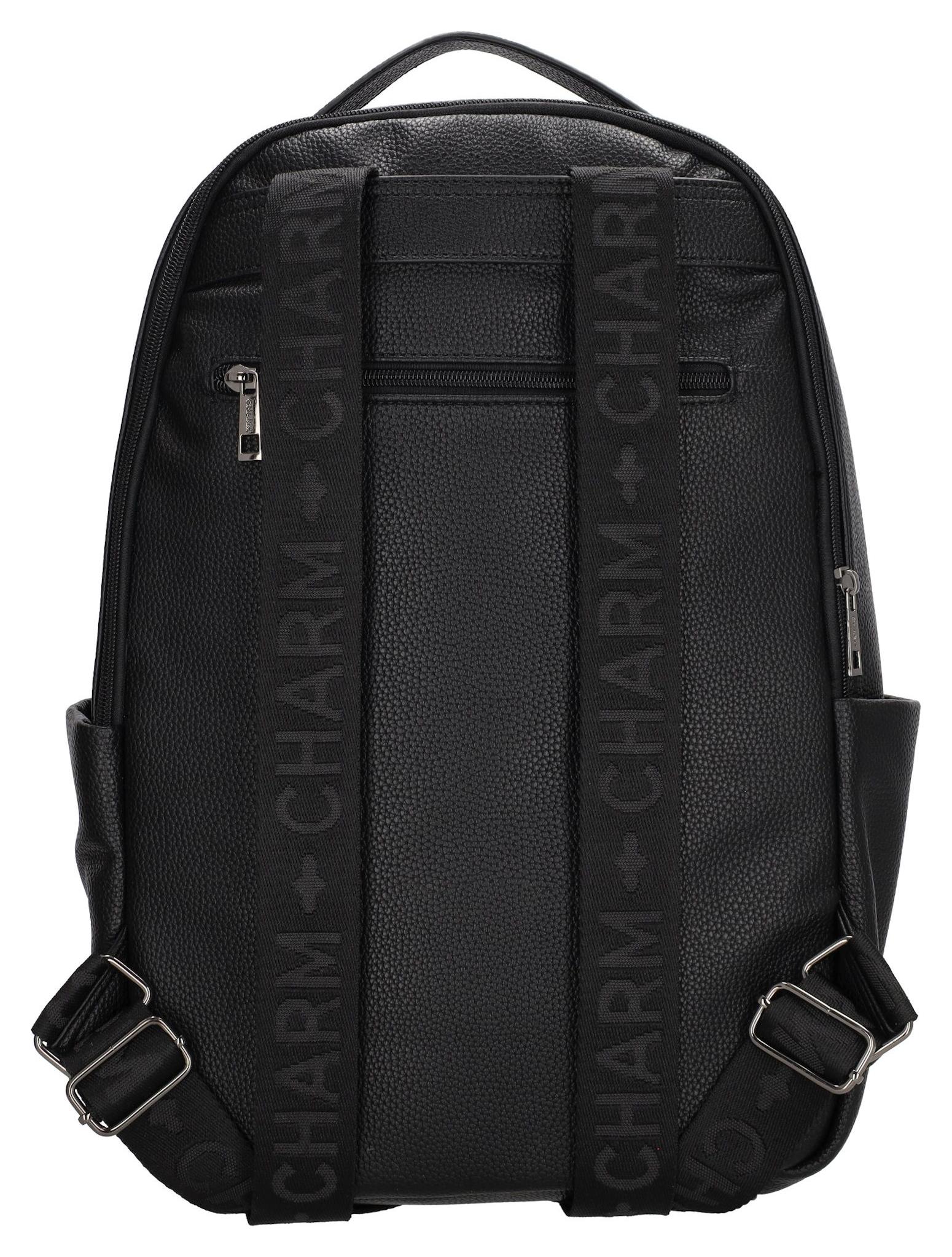 Dámský batoh na notebook Charm London Mulberry street W00407 Black - Obrázek 3