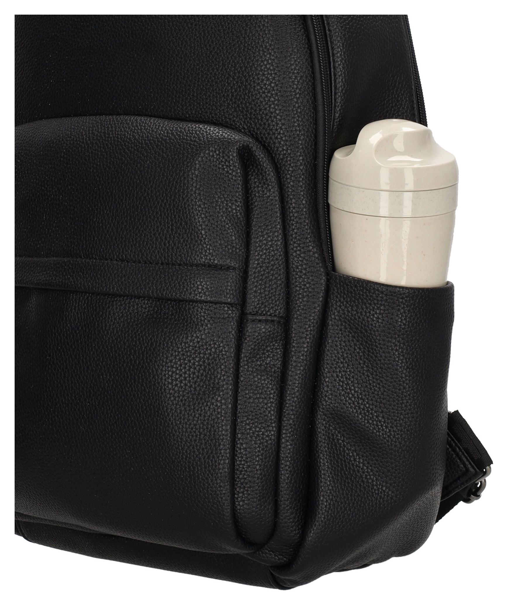 Dámský batoh na notebook Charm London Mulberry street W00407 Black - Obrázek 5