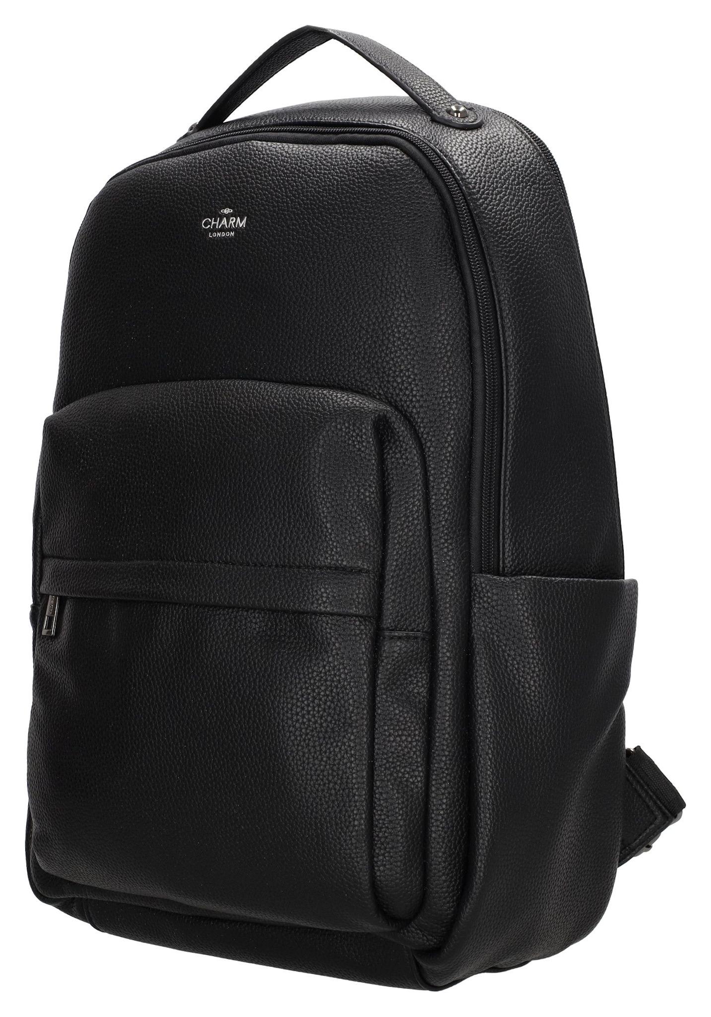 Dámský batoh na notebook Charm London Mulberry street W00407 Black - Obrázek 6