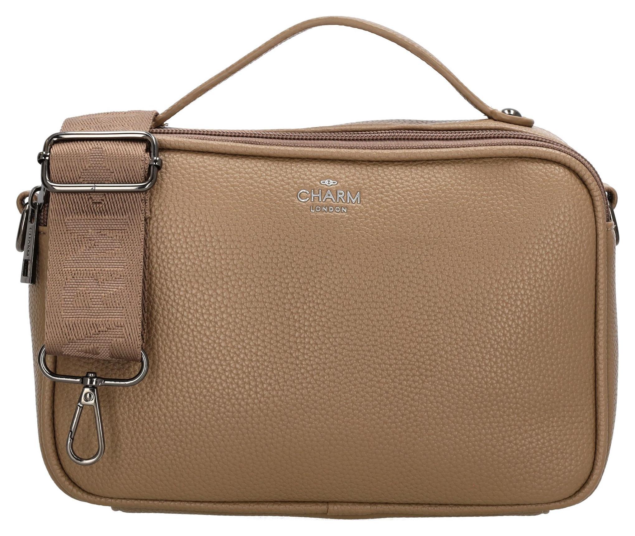 Dámská kabelka Charm London Mulberry street W00408 Taupe
