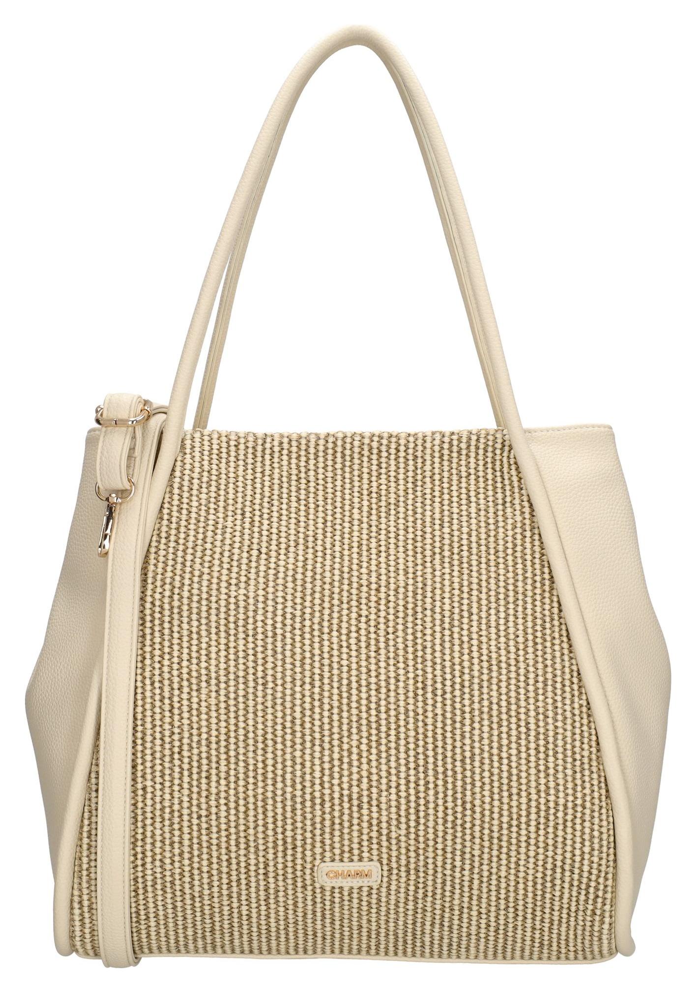 Dámská kabelka Charm London Paris W00981 Sand