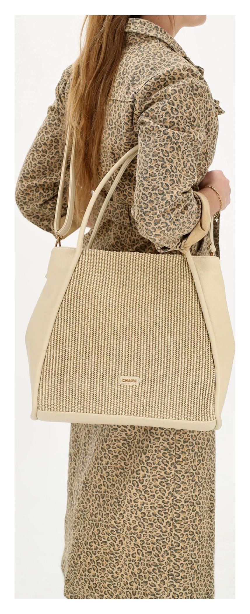 Dámská kabelka Charm London Paris W00981 Sand (obrázek 4)