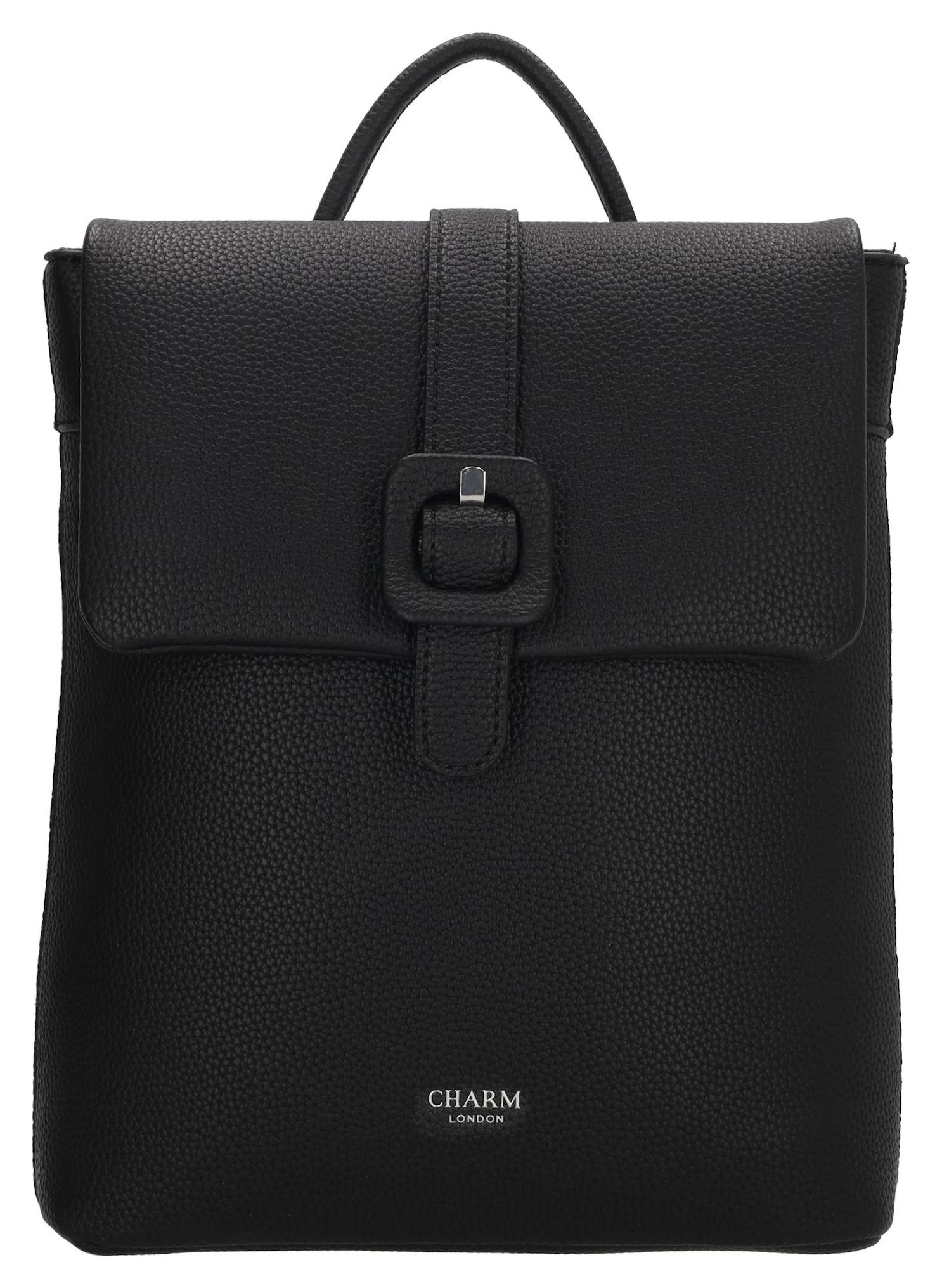 Elegantní dámský batoh do města Charm London Uptown W01602 Black