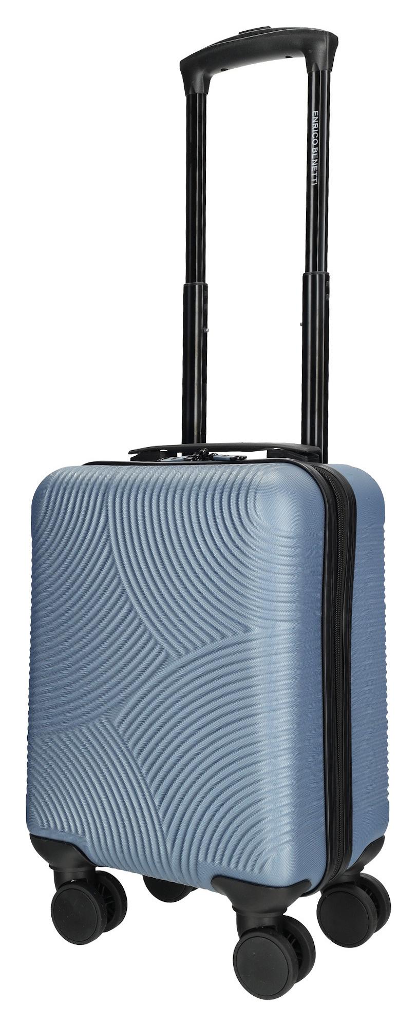 Palubní kufr Enrico Benetti Louisville 39040-40 Jeansblue - Obrázek 5